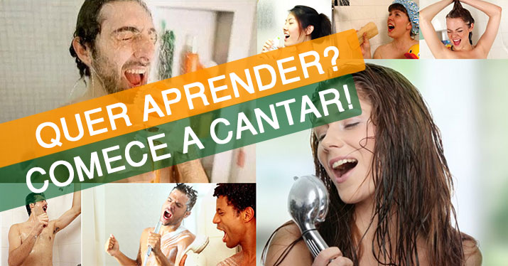 Quer Aprender? Comece a Cantar!